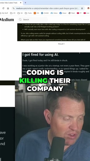 Vibe Coding's Demise? AI's Impact on the Tech Industry #shorts
