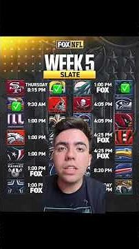 NFL Week 5 Predictions