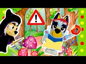 ❤️ 🌟 SNOW WHITE with Bluey! 🌟❤️ Classic Fairy Tale for Kids