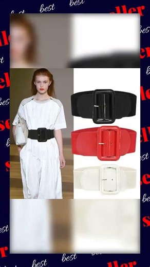 Plus Size Black Stretch Cummerbunds Female Wide Black Corset Belt Big Dress Red Waistband Designe...