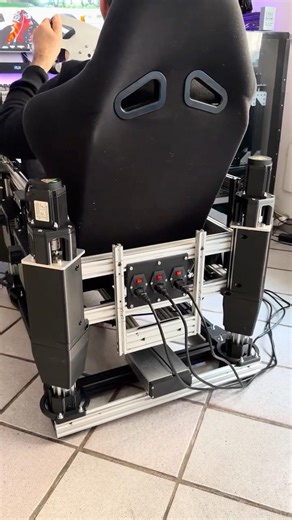 DIY Sim Motion Rig - Simfeedback AC servo & FFBeast Wheel