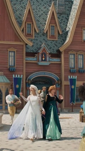 Disney Parks UK on Instagram: "Elsa, Anna and Olaf welcome you to the Kingdom of Arendelle from 29th March 2026! Take a sneak peek at the new ad filmed in World of Frozen at Disneyland Paris! So, who’s ready? ❄️✨ #DisneyParksUK #WorldOfFrozen"
