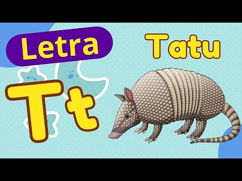 Letra T| Aprendendo a letra T| Alfabeto para crianças