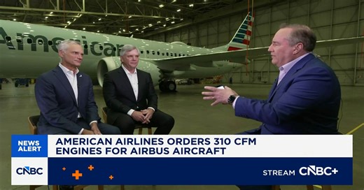 American Airlines CEO on new GE Aerospace deal: We're pleased to have the best engine possible