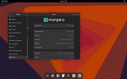 Manjaro 21.3.7 Gnome 概览 | OS FOR EVERYONE
