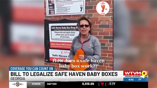 Baby box bill awaits Georgia governor’s signature