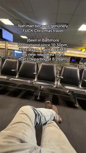 Boredom at Baltimore Airport: A Sleepless Night