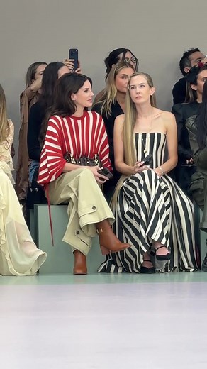 Lana Del Rey & Caroline Grant at Zimmermann Show