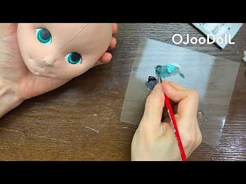 TUTORIAL Doll : How to make doll face drawing