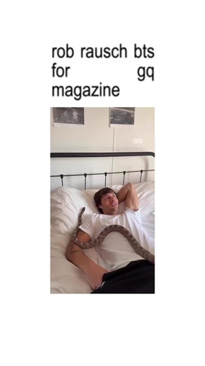 Rob Rausch: Behind the Scenes Shoot for GQ Magazine