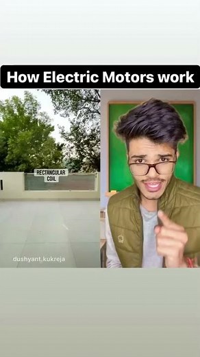 How Electric Motor works #Shorts #science #Physics