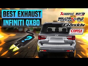 Infiniti QX80 Exhaust Sound🔥aFe Power,Borla,Flowmaster,Kooks,Upgrade