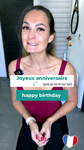 TODAY is MY BIRTHDAY! Learn HOW to say Happy Birthday in French! Do you like this video? You can support my channel and my work via “buy me a coffee” to help me create content. ☕️ Link is in my bio ☕️ #frenchforbeginners #learnfrench #aprenderfrancesonline #learnfrenchontiktok #learnfrenchonline #learnfrenchwithtiktok #frenchlanguage #frenchbirthday #frenchvocabulary