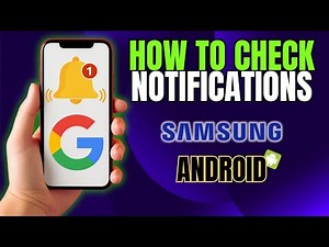 How to Check Your Google Notifications on Android FAST!