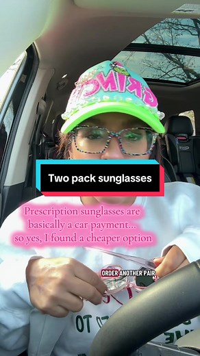 I got tired of ordering sunglasses and them costing hundreds for prescription and they’d be so scratched up in less than a year and peeling or me losing them. #overtheglassessunglasses #sunglassesforglasses