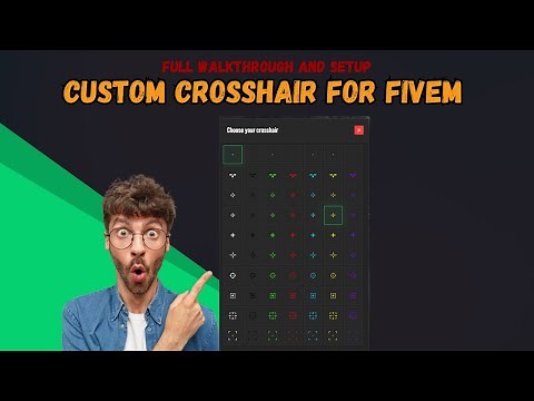 FiveM | *UPDATED* How to get FREE Custom Crosshairs “2024 TUTORIAL” (50+ BEST CROSSHAIRS)