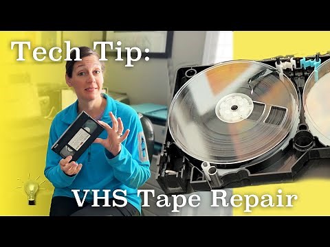 How to Repair a VHS Tape