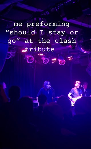 This show was so fun and thank you to everyone who came out! #theclash #songwriter #belleblue #fyp #viral