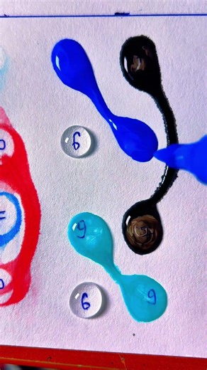 💦☔️Color mixing 🟣🔵🔴💦#shorts #colors #funny #mixing #games #satisfying#trending #art#diy