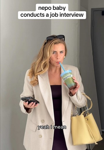 Funny Job Interview with a Nepo Baby