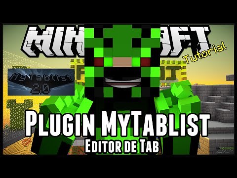 Plugin MyTablist - Editor de Tab Minecraft