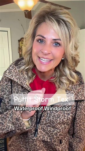 Must-Have Puffit Half-Zip Pullover Rain Jacket