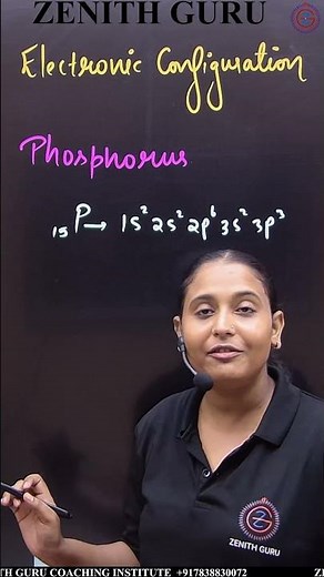 Configuration Of Phosphorus | Rapid Chemistry 132 | Class 11 | By Nikki Ma'am