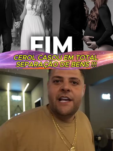 Cerol e o Casamento com Separação de Bens