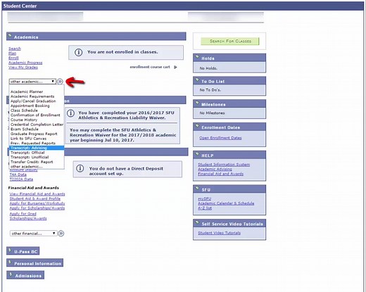 How To Download Your Transcript