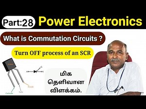 What is Commutation Circuits for SCR in tamil