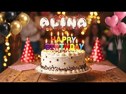 Happy Birthday Alina | Personalized Birthday Song English