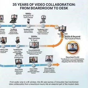 Evolution of Cisco Desk Collaboration Technology james