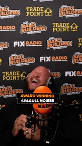 4.4K views · 25 reactions | "Was that good?" 藍 Another perfectly normal day on the Bald Builders Breakfast Show  | Fix Radio | Facebook