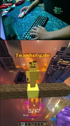 SATISFYING ASMR DRAG CLICK #minecraft #shorts #gaming #bedwars