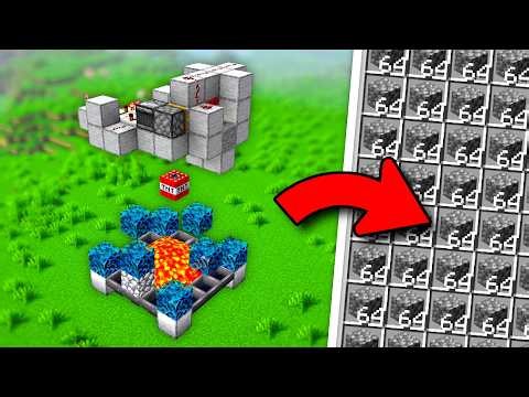 INFINITE Minecraft Cobblestone Farm 26.2+ | BEST DESIGN! (25,000/h)