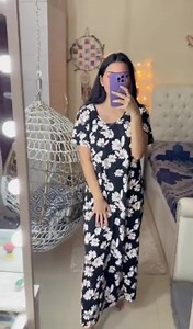 Checkout our Summer Nightgown Collection in Store & Online; Shop now at : https://www.myfinefashion.com/product.../woman/long-tee/ Or visit our outlet : The center mall , shop no S46 & S49 , 2nd floor , near atrium mall , karachi | Myfinefashion.com