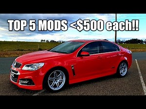 Top 5 Performance Mods $500 or Less - VE/VF Commodore