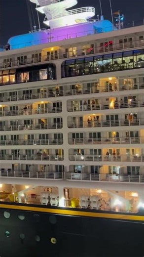 Stunning View of Disney Dream in Nassau Harbor!