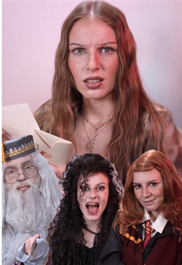 Witajcie w Hogwarcie! 🧙‍♂️✨ Świat magii właśnie wzywa - czas na globalną premierę @realme.polska 16 Pro 5G Harry Potter Edition 🦉 Jesteście gotowi? 🧳⚡Poznajecie w kogo przemieniłam się tym razem? 👀 #HarryPotterXrealme #HarryPotter #HarryPotterStyle #1stHarryPotterPhone #charakteryzacja