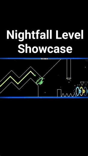 Nightfall Level Showcase | Geometry Dash