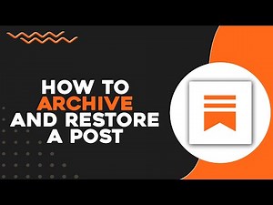 How To Archive and Restore a Post on Substack (Easiest Way)