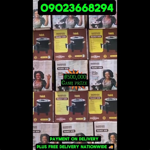 205 reactions · 74 comments | BONAZA BONAZA.... . ON our Smokeless Quick Lighter Charcoal Stove Fast like gas, kitchen-friendly Does not black pots! Heat regulator for precision cooking. Get yours today with: Free delivery Payment on delivery 12-month warranty A free gift!  Join thousands of innovators who've made the switch! Ready to save? Order now via WhatsApp 07067781918 or herimanenterprise.com.ng/smokeless-charcoal-stove/ | Quick Stove | Facebook