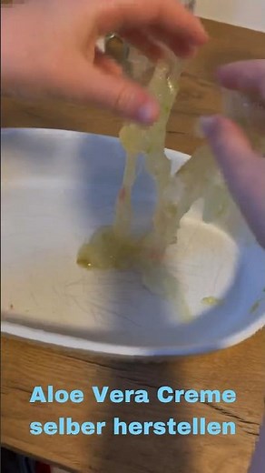 Aloe Vera Creme selber machen