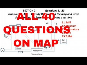 Map: Practice Test - 1 Video Lecture | Listening for IELTS