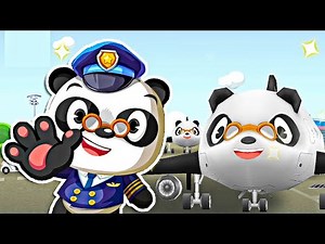 Dr Panda Airport Gameplay - Kids Learn How Airports Work with Dr Panda