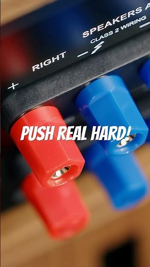 PUSH REAL HARD: How to insert banana plugs for the first time | Crutchfield Shorts
