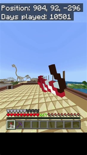 Bedrock Survival Realm Build Progress: back wall done #minecraft #bedrock #survival #megabuild