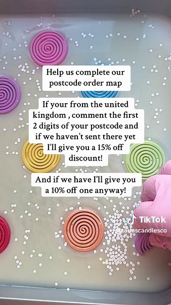 Complete Our Postcode Map for Wax Melts and Bath Bombs