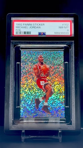 Prototype Packs • Sports Cards & Collectibles on Instagram: "1992 PANINI STICKER MICHAEL JORDAN FOIL ✨"