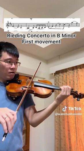 Rieding Concerto in B Minor First Movement Tutorial